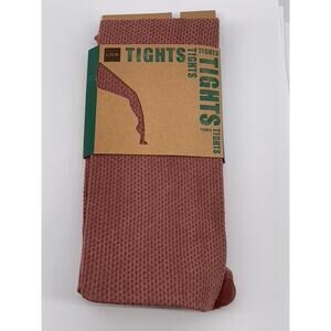 LOOK FOOTWEAR Women's Terracotta Knit Pull-On Tights SZ OS